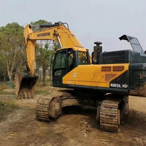 Excavadora Hidráulica de Segunda Mano R485 R335 R450 en Buen Estado, Precio Bajo, en Venta, Hyundai Usada de 48 Toneladas, Entrega Rápida - Product Image 2