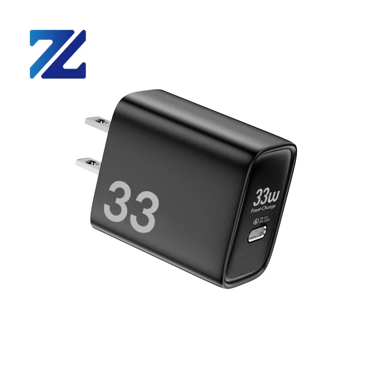 33W Multifunction Super Fast PD 3.0 Charging Adapters for Samsung iPhone Airpods iPad Galaxy Tab Nintendo-ABS Material