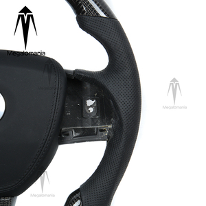 Accesorios Interiores Personalizados para Automóviles Deportivos Compatibles con <span class=keywords><strong>Jaguar</strong></span> XFL XJ F-TYPE XF E-PACE XE XEL F-PACE Ftype Volante de Fibra de Carbono - Product Image 3