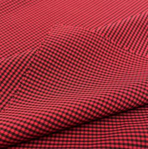 100Gsm Waterdichte Anti Pil Geweven Geverfd <span class=keywords><strong>Pin</strong></span> <span class=keywords><strong>Check</strong></span> Nylon Polyester Spandex Inslag Stretch Elastische Shirt Stof Voor Jongens & Meisjes - Product Image 2