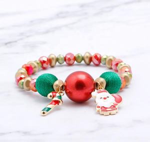 Nouvelle Métallique De Noël Bracelet Pendentifs Drop Ornements Décorations De Noël Décor De Noël pour La Maison Navidad <span class=keywords><strong>Noel</strong></span> Année - Product Image 5