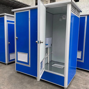Cabine de <span class=keywords><strong>toilettes</strong></span> portable économique en panneaux sandwich, <span class=keywords><strong>toilettes</strong></span> mobiles temporaires modernes pour usage extérieur, parcs et chantiers de construction (à louer) - Product Image 1