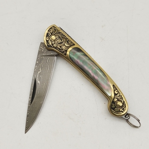 Dao Gấp Đi Săn Cắm Trại Bán Sỉ 1/5 Dao Chiến Đấu Sinh Tồn Dao Tự Nhiên Cán Vỏ Dao Nhà Máy - Product Image 4