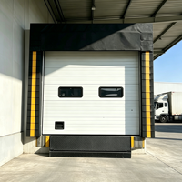 Boudoir de protection industriel en mousse pour quai de chargement de camions, idéal pour la protection des installations logistiques de la chaîne du froid en entrepôt
