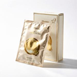 Mascarilla Facial JMsolution Prime Gold Premium Foil, Paquete de 10 Unidades, Fórmula Coreana, Cuidado Diario de la Piel, Para Todo Tipo de Piel - Product Image 1