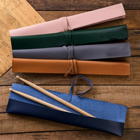 Sac à baguettes en cuir PU de haute qualité, étui durable pour baguettes, support pour baguettes, sac pour mallettes de batterie, pochette pour baguettes, cadeau pour musicien