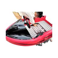 Vitesse rapide Aqua Go Kart Mini Jet Ski bateau à pédales en fibre de verre Durable pour rivière mer eau course bateau électrique-Go Karting Mini Jet