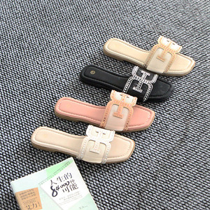 High-quality Fashionable Export Casual Summer New Design Rhinestone Outdoor Breathable Women's <b>slippers</b> and Sandals - Product Image 1