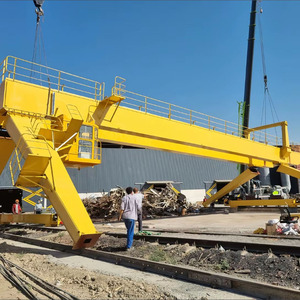 Kit de pont roulant à double poutre à conception modulaire avec une capacité de 100 tonnes, moteur et composants de roulement, assemblage et entretien faciles - Product Image 3