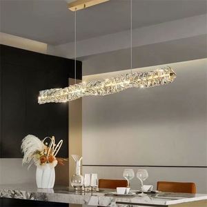 Lustre suspendu design nordique vert tendance pour salle à manger, en fil d'aluminium, 8 pieds - Product Image 4