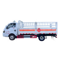 Camion de transport de bouteilles de gaz léger pour la livraison de bouteilles de gaz inflammables