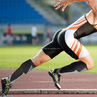 Chaussettes de Compression Offre Spéciale Genou Haut pour Femmes Hommes Chaussettes de Sport Respirantes pour Athlétique Courir Randonnée Cyclisme Chaussettes de Compression