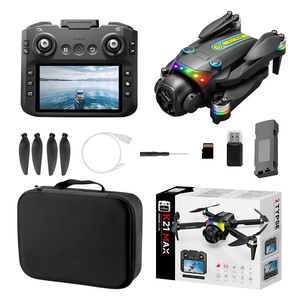 Drone pliable K21 MAX avec double caméra 4K, moteur brushless, écran FPV 5G, télécommande, flux optique, lumières RGB, quadricoptère RC. - Product Image 5
