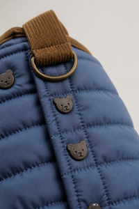 Tuta Imbottita per Cani, Marrone, con Cinghie Regolabili, Design Moderno per Cani Piccoli, Maltesi, Teddy, Invernale - Product Image 4