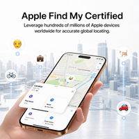 Apple AirTag, compatible Bluetooth et 4G, compatible iOS, dispositif anti-perte, traceur de positionnement mondial, prévention de la perte d'enfants et d'animaux domestiques