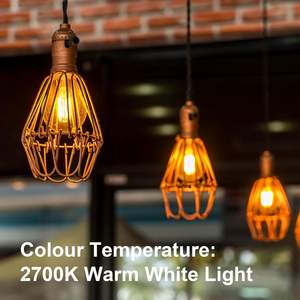 Lampadina LED Antela E27 Alimentata a Corrente Alternata SMD Vetro 4.9W 1055Lm 2700K Bianco Caldo a Risparmio Energetico Classe A Confezione da 2 - Product Image 6