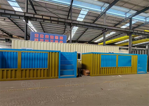 Container-Stil Quadratischer Mobiler Swimmingpool Vorgefertigt für Hotelnutzung Modernes Design Groß 1 Jahr Garantie - Product Image 4