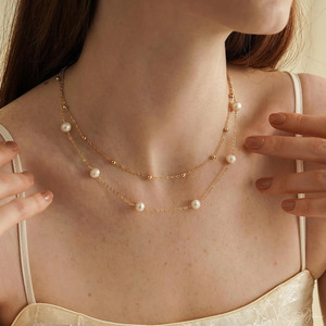 Collier en argent de qualité supérieure avec chaîne en diamants pour femmes, bijoux élégants pour mariage, cadeau disponible au prix de gros - Product Image 4