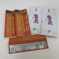 Sachet d'emballage personnalisé en plastique feuille d'aluminium chocolat noix énergie barre protéinée sachet snack oreiller sac d'emballage alimentaire