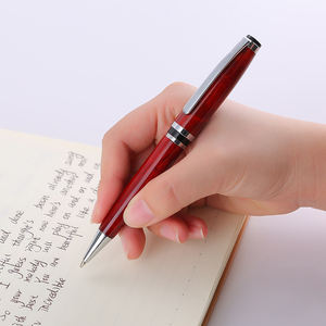 उच्च गुणवत्ता वाले कस्टम लोगो ब्लैक लक्जरी धातु पेन प्रीमियम व्यवसाय उपहार बॉलपॉइंट पेन - Product Image 4