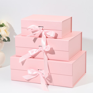 Boîte cadeau magnétique pliable élégante pour la Saint-Valentin, pour <span class=keywords><strong>parfum</strong></span>, avec rabat, ruban, boîte cadeau <span class=keywords><strong>de</strong></span> <span class=keywords><strong>luxe</strong></span>, <span class=keywords><strong>logo</strong></span> personnalisé, vente en gros - Product Image 1