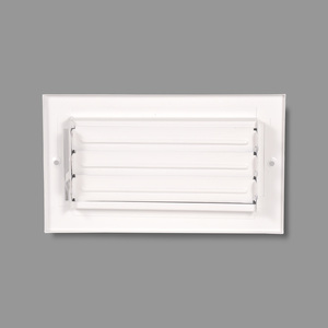 Chất lượng cao thép mạ kẽm cong lưỡi cung cấp không khí đăng ký cao luồng không khí khuếch tán lưới tản nhiệt cho hội thảo ứng dụng - Product Image 4