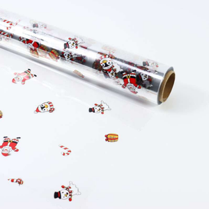 Pellicola Estensibile Impermeabile con Design Natalizio Colorato, BOPP Morbido Resistente all'Umidità per Confezioni Regalo <span class=keywords><strong>e</strong></span> Imballaggi Artigianali - Product Image 6