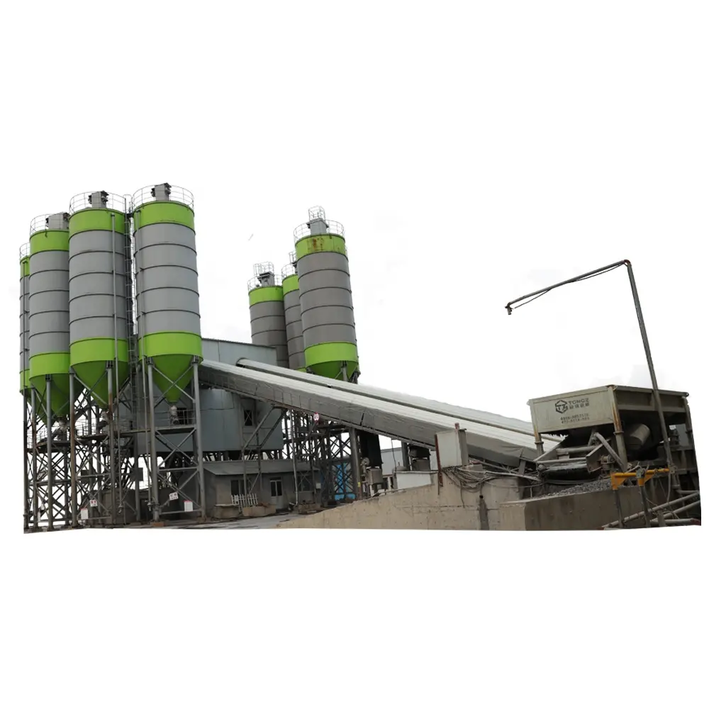 Planta de lote de hormigón 50 Ton 100ton 200ton Silo de cemento portátil para la venta