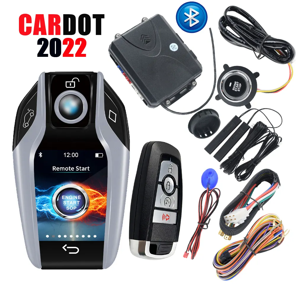Cardot Alarm Mobil, Alarm Mobil Cerdas Berhenti Telepon Pintar Kunci Pusat Otomatis Mendukung Alarm Mobil ISO atau Android