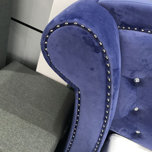 Luxury Bedroom Set Villa Large Headboard Upholstered <b>Bed</b> Bedroom Furniture Set Luxury - Product Image 4