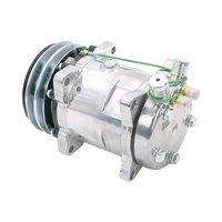 Compresseur de climatisation automobile universel CO508.12.8.119 119 mm 12 V Sanden 508 5H14 12 volts
