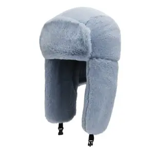 Cappello da cacciatore in vari colori maschera cappello protettivo termico addensato cappello da cavalleria in pelliccia russa invernale