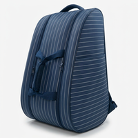 Sac à dos de padel pour femmes avec logo personnalisé OEM, sac de raquette à rayures, sac de sport imperméable de haute qualité, vente en gros, directement de l'usine