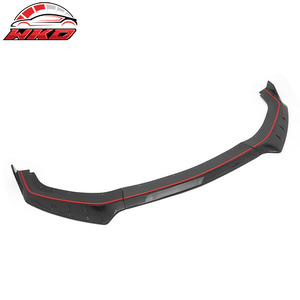 Fits For Ford Mustang 24-26 IKON Front Bumper Lip Real Carbon Fiber Lower <b>Splitter</b> Auto Parts Automotive Accessories - Product Image 3