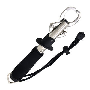 <span class=keywords><strong>Pince</strong></span> à poisson DX TOOLS BL-025 en acier inoxydable avec mâchoire à <span class=keywords><strong>pince</strong></span>, échelle de 25 kg, poignée en EVA souple, corde noire/rouge - Product Image 3