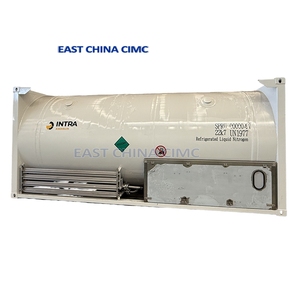 Conteneur-citerne <span class=keywords><strong>ISO</strong></span> en acier inoxydable de 20 pieds de marque CIMC pour gaz liquides cryogéniques LOX/LN2/LAR, norme ASME - Product Image 4