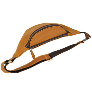 <span class=keywords><strong>MAROQUINERIE</strong></span> Drop Shipping Logo Personnalisé En Cuir Véritable Sac <span class=keywords><strong>Banane</strong></span> Sac De Taille Pour Homme - Product Image 6