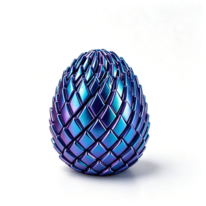 Jouet œuf de dragon torsadé imprimé en 3D, extensible, magnétique, sensoriel, anti-stress, puzzle, cadeau de fête de Pâques pour enfants et adultes - Product Image 1