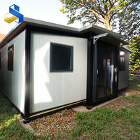 Maison conteneur moderne extensible de 20 pieds, respirante, préfabriquée, mobile, pour bureau, bâtiment, chambre extérieure, Casas Prefabricadas
