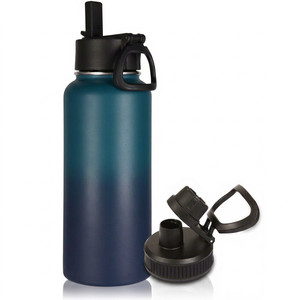 Portable Custom Logo Stainless Steel Vacuum <b>Flask</b> Tumbler 12-24 Hours Thermal Insulation Eco-Friendly Large Capacity Wide Mouth - Product Image 1