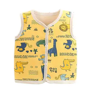 Make Products with Heart Baby Girls Boys Fleece Vests Unisex Infants Sleeveless Waistcoat