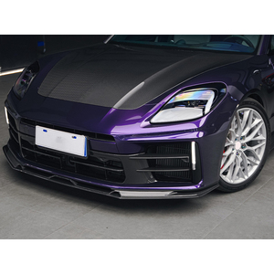 ชุดแต่งคาร์บอนไฟเบอร์แบบเปียก 976 สำหรับ Panamera 976 (2024-2026) ประกอบด้วยลิ้นหน้า-หลัง สเกิร์ตข้าง และสปอยเลอร์หลัง - Product Image 4