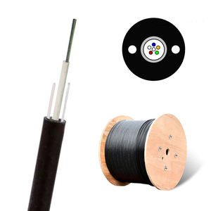 <span class=keywords><strong>Cable</strong></span> de Fibra Óptica Monomodo No Metálico para Exteriores, FRP GYFXTY, de 6, 8, 12, 24, 48, 96 y 144 Núcleos, <span class=keywords><strong>Precio</strong></span> por Metro - Product Image 1