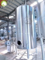 Cuve de mélange de boissons personnalisée avec agitateur pour l'industrie agroalimentaire, les boissons alcoolisées, le traitement des jus et des boissons gazeuses