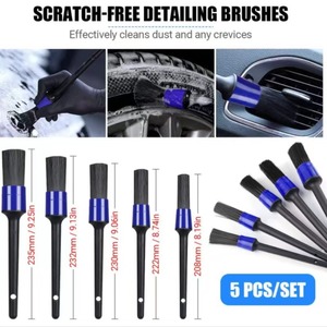 Kit de 26 Pièces <span class=keywords><strong>Professionnel</strong></span> d'Entretien Automobile : Ensemble de Brosses de Detailing pour Nettoyage <span class=keywords><strong>Intérieur</strong></span> et Extérieur du Pare-brise - Product Image 3