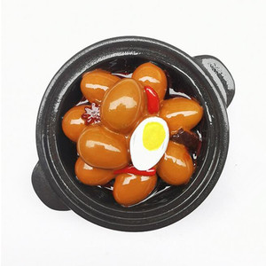 Nouveaux aimants de réfrigérateur en résine 3D créatifs DIY pour jeux alimentaires en gros - Product Image 6