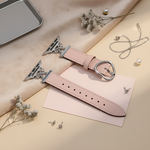 Correas de Reloj para <span class=keywords><strong>Apple</strong></span> <span class=keywords><strong>Watch</strong></span> Serie 11 40 40 42 44 45 46 49mm SE3 con Hebilla en Forma de Corazón, Gran Venta en Corea - Product Image 1
