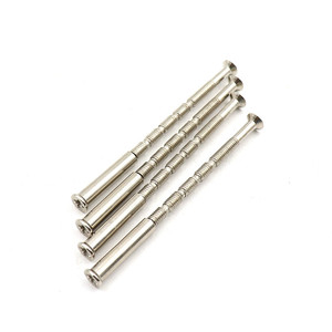 Tornillo de Conexión en Forma de M3 M4 M5 de Acero Inoxidable con Manguito para Manija de Puerta, Niquelado - Product Image 1
