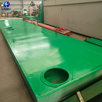 Pontons de travail flottants Eterne pour le transport de sable fluvial