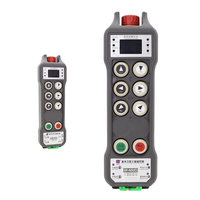 Télécommande sans fil étanche IP67 à 6 boutons, à vitesse unique, rechargeable, pour grues de construction, fabriquée en Chine